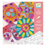 Coloriage surprise Mandala constellations