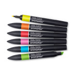 Promarker - Set de 6 marqueurs Tons vibrants