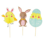 Panneau de chasse aux ufs x 6 pcs