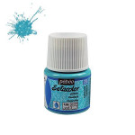 Peinture textile Setacolor pailletés tissus clairs 45 ml - 206 - Turquoise