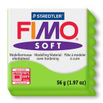 Pâte polymère Fimo Soft 57 g - 50 - Vert pomme