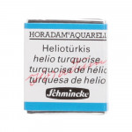 Peinture aquarelle Horadam demi-godet extra-fine - 475 - Turquoise hélio