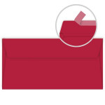 Enveloppe faire part Pollen 120g 114 x 162mm par 20 - Rouge Groseille