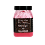 Pigment en poudre Sennelier pot de 200 ml - 675 - Rouge Vermillon Français Substitut