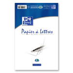 Papier à lettre blanc A5 100 p 80 g/m²