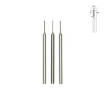 Foret HSS en acier - Ø 0,5 mm - 3 pcs