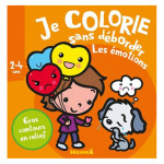 Album de coloriage Je colorie sans déborder Les émotions