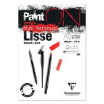 Bloc de papier Paint'On Lisse 250 g/m² 25 feuilles - 29,7 x 42 cm (A3)