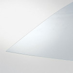 Plaque de verre organique transparent Épaisseur 1,2 mm - 60 x 80 cm
