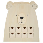 Meuble en bois Ours 35,5 x 33 x 13,5 cm