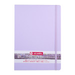 Carnet de croquis Violet pastel 140 g/m² 80 feuilles - 21 x 29,7 cm (A4)